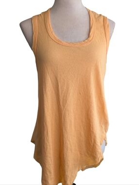 Frank & Eileen Tee Lab Asymmetric Tank Tangerine XS